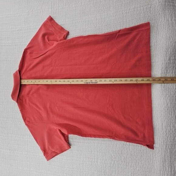 Vineyard Vines Polo Shirt Men’s L Coral Slim Fit Whale Stretch Classic Cotton - Picture 13 of 15